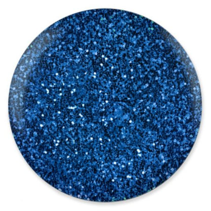 DND DC Platinum - Soak off Gel in Glitter Metallic Effect - #201 Sapphire