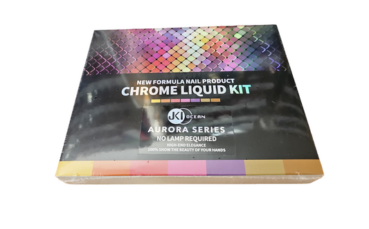 JKI Ocean Aurora New Formular Chrome Liquid  set