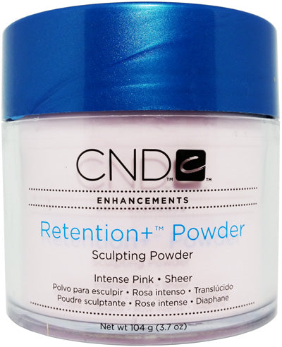 CND RETENTION+ Perfect color sculpting acrylic Manicure nail powder - INTENSE PINK (SHEER) 3.7OZ