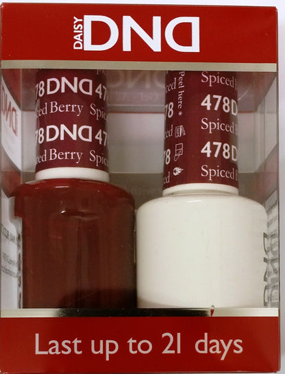DND Duo GEL + MATCHING Nail Polish SET (461-521) - Choose Your Colors