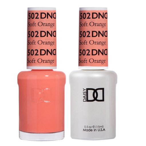 DND Gel Nail Polish Duo 502 - Soft Orange