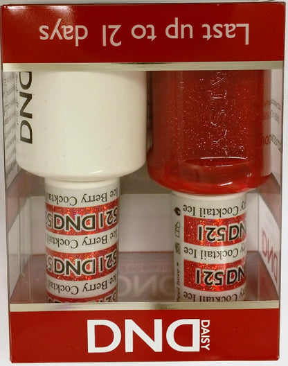 DND Duo GEL + MATCHING Nail Polish SET (461-521) - Choose Your Colors