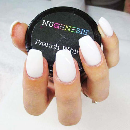 NuGenesis Nail Dipping Powder PINKS & WHITES - 2oz/43gr jar