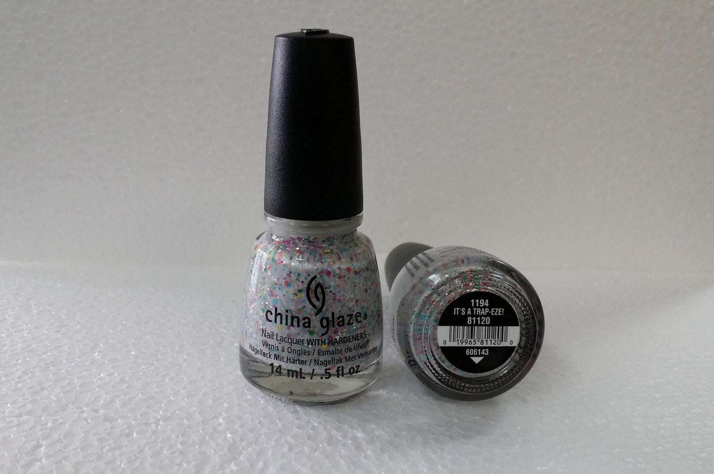 China Glaze glitter Full size 0.5oz/15ml