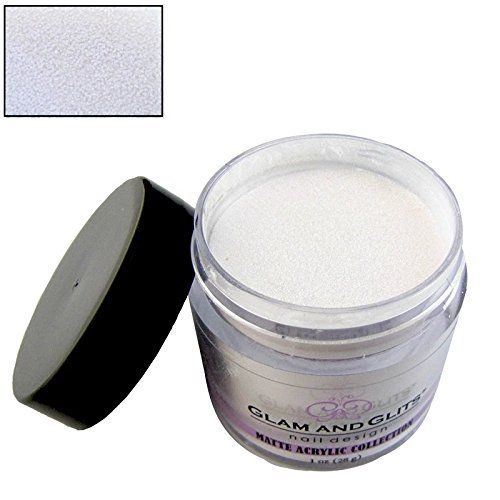 Glam and Glits - MATTE Acrylic Color Powder For Manicure & Pedicure 1oz/Jar