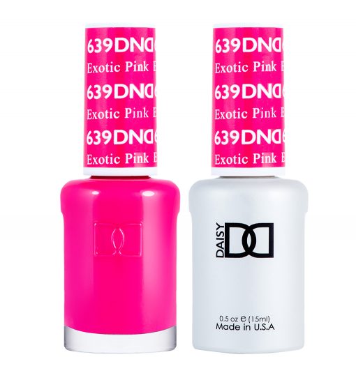 DND Gel Nail Polish Duo 639 - Exotic Pink