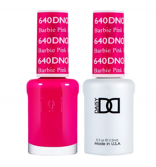 DND Gel Nail Polish Duo 640 - Barbie Pink