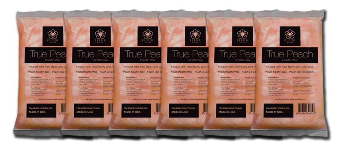 Peach Paraffin Wax Spa Treatment 6-Pack