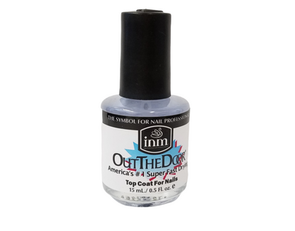 Bundle INM - Out The Door Hologram SILVER, GOLD, OTD TOP COAT .5oz/15mL