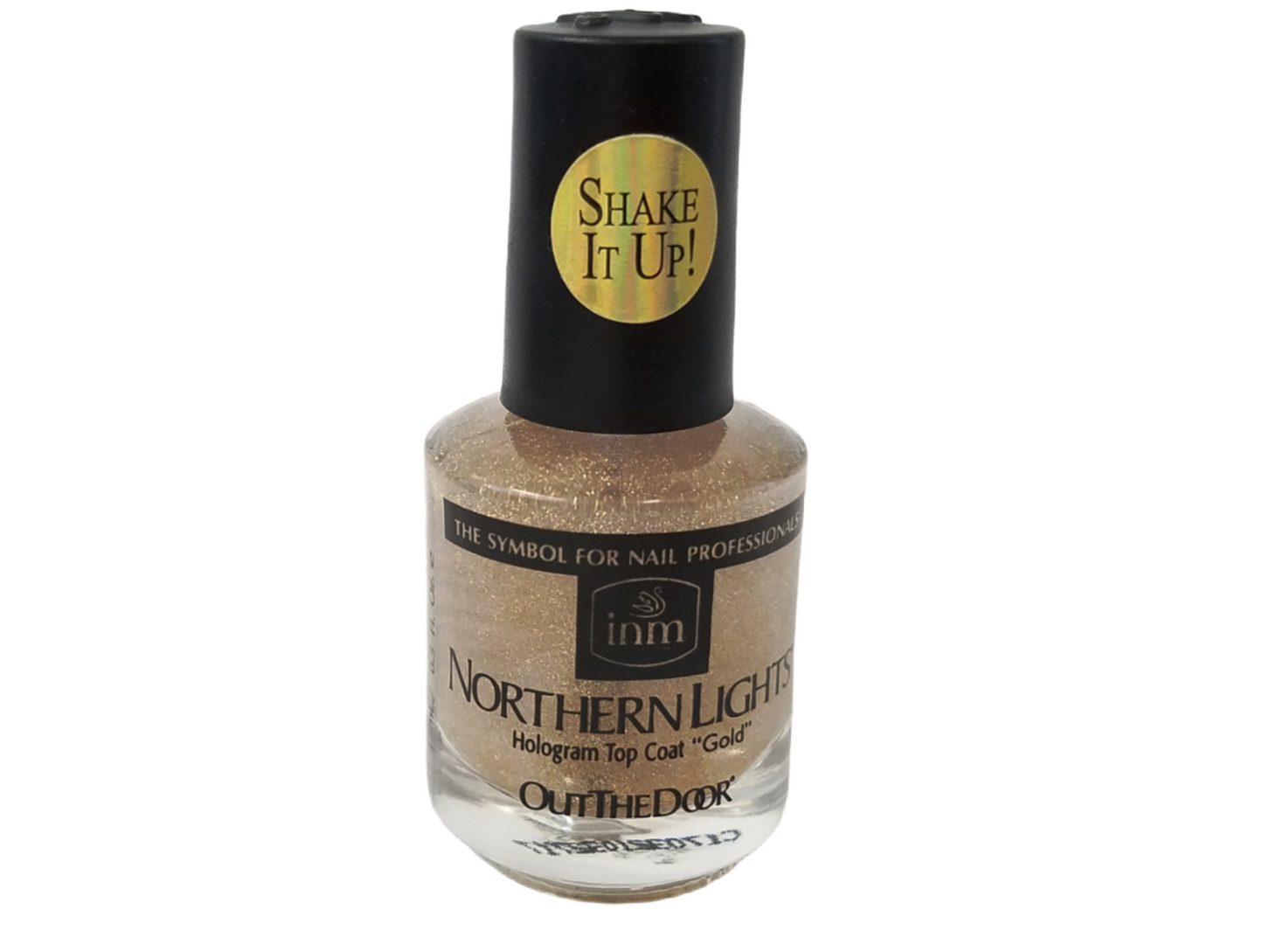 Bundle INM - Out The Door Hologram SILVER, GOLD, OTD TOP COAT .5oz/15mL