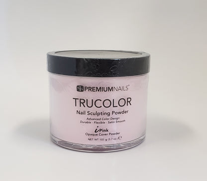 PREMIUMNAILS Trucolor Manicure Nail Acrylic Opaque Cover Powder - iPINK - Choose your size