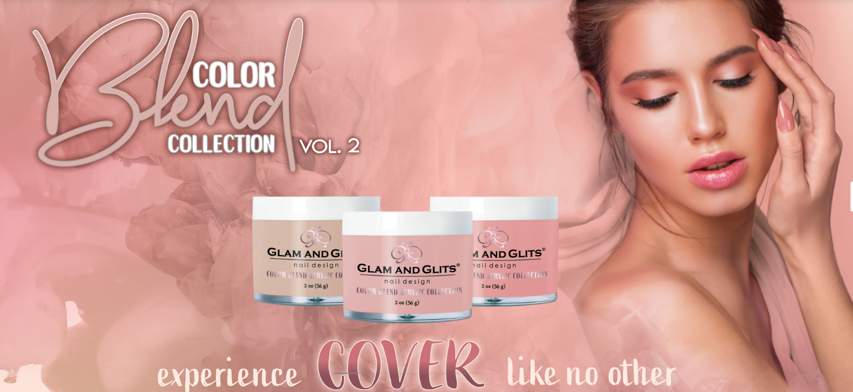 Glam & Glits - COLOR BLEND OMBRE/MARBLING NAIL ACRYLIC powders liquids –  Four Seasons Beauty Supply