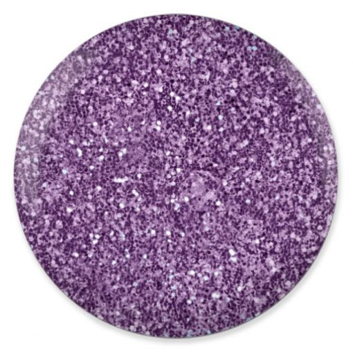DND DC Platinum - Soak off Gel in Glitter Metallic Effect - #205 Purple