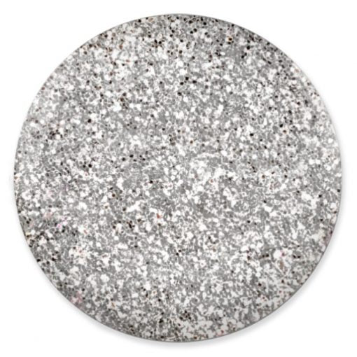 DND DC Platinum - Soak off Gel in Glitter Metallic Effect - #207 Silver