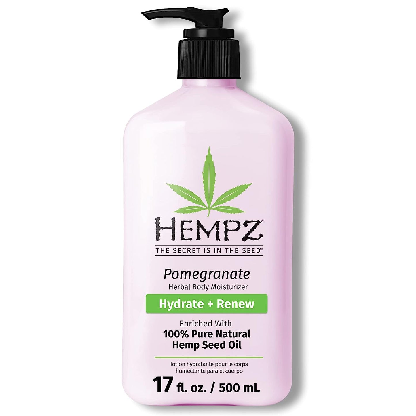Hempz Pomegranate Herbal Body Moisturizer - 17 fl. oz