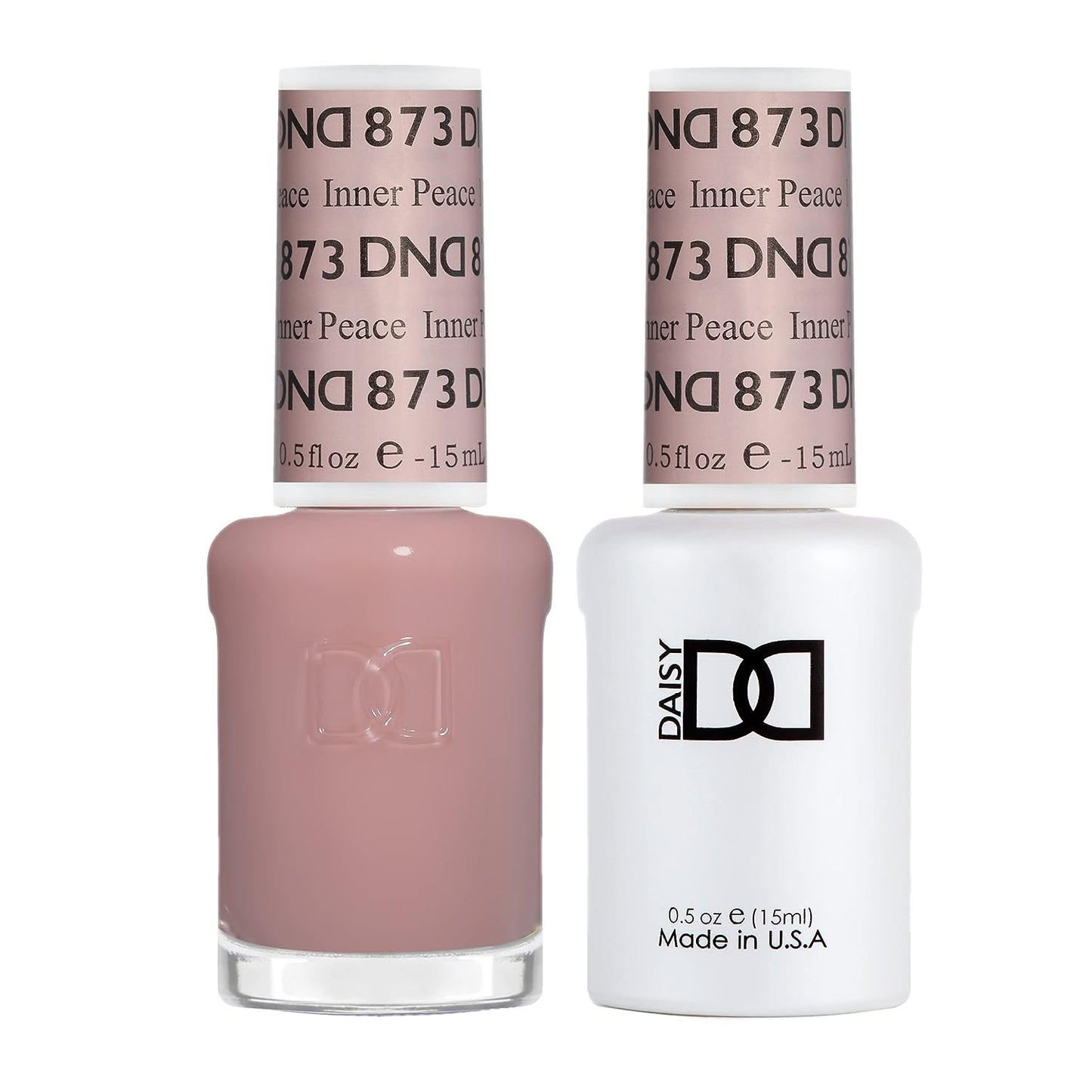 Set DND - Esmalte en gel y esmalte de uñas, 873 Inner Peace