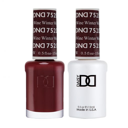 DND Gel Nail Polish Duo - Winter Wine #752