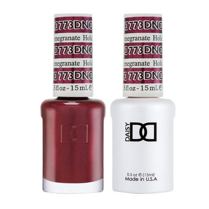 DND Duo Soak Off Gel & Nail Polish - Holiday Pomegranate #773