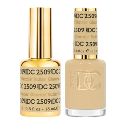 DND DC Premium set Gel Color Matching Polish Color - Gimmie’ Butter #2509
