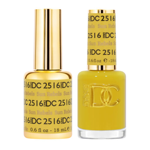 DND DC Premium set Gel Color a juego de esmalte de color - Sun Rebels #2516