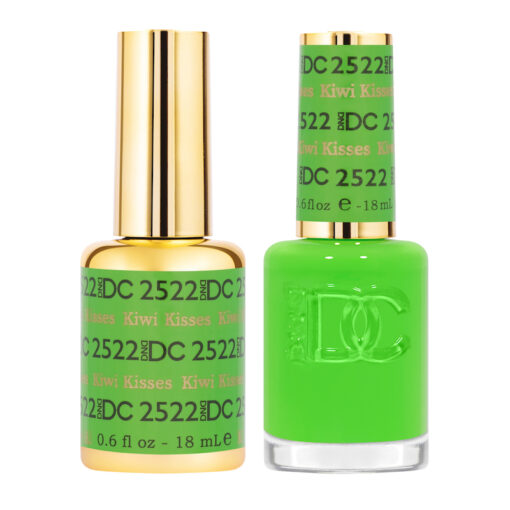 DND DC Premium set Gel Color a juego de esmalte de color - Kiwi Kisses #2522