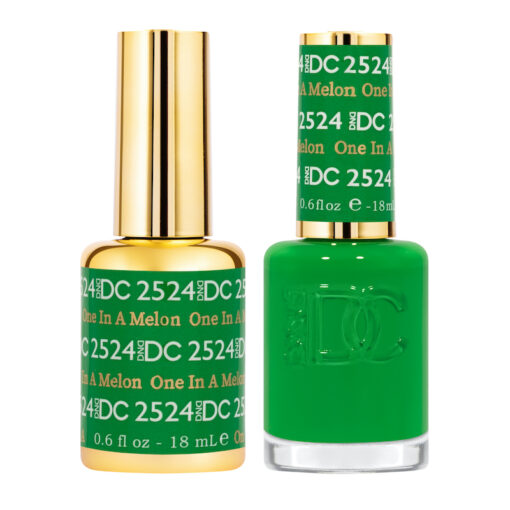 DND DC Premium set Gel Color a juego de esmalte de color - One In A Melon #2524