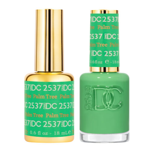 DND DC Premium set Gel Color a juego de esmalte de color - Palmera #2537