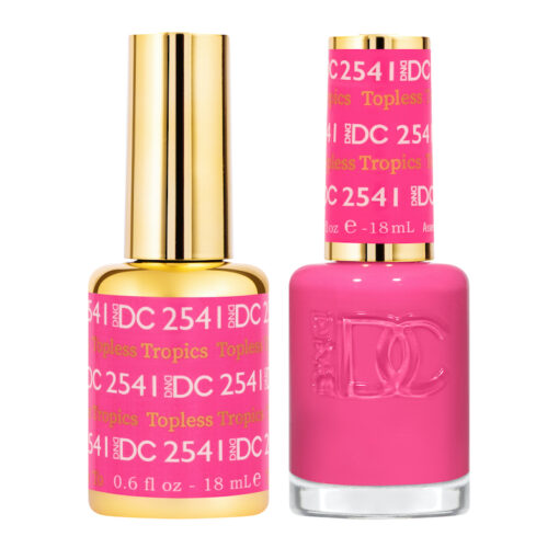 DND DC Premium set Gel Color Matching Polish Color - Topless Tropics #2541