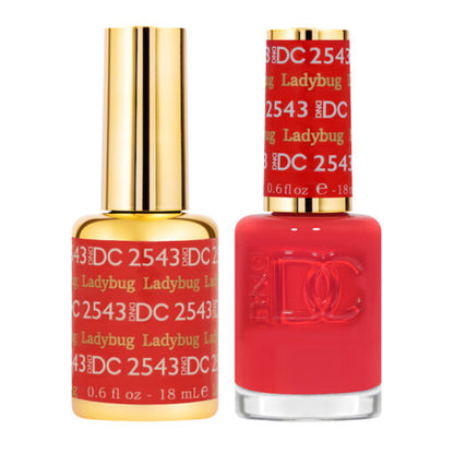 DND DC Duo Gel & Nail Polish Ladybug #2543