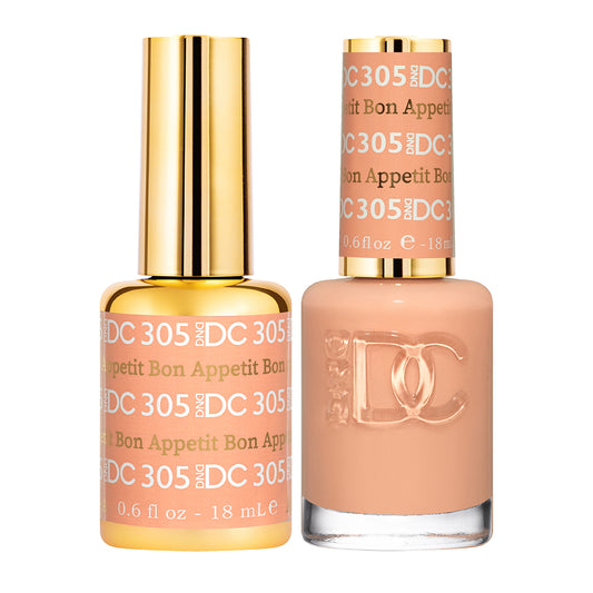 DND DC Premium set Gel Color a juego de esmalte de color - Bon Appetit #305