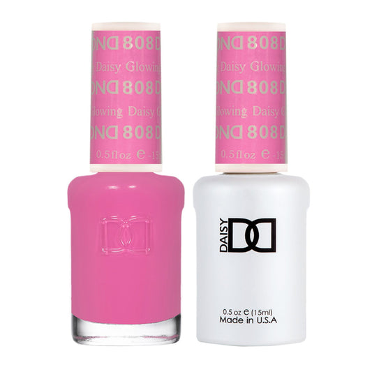 DND Duo Soak Off Gel & Nail Polish - Glowing Daisy #808