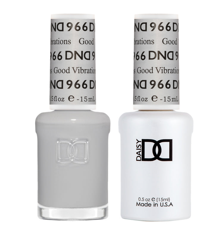 DND Set - Gel Polish and Nail Polish,  Good Vibrations #966