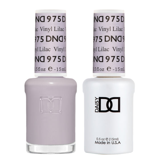 Set DND - Esmalte en gel y esmalte de uñas, 860 She's White? ¿Ella es rosa?