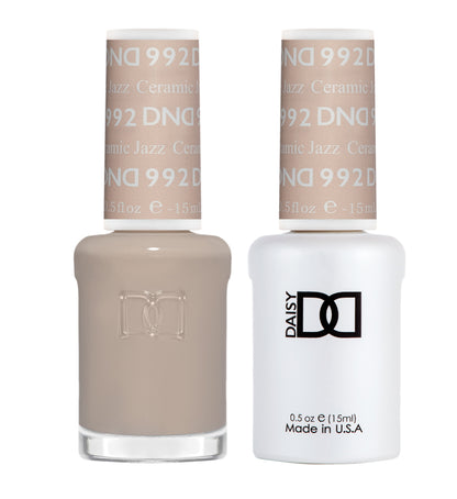 DND Set - Gel Polish and Nail Polish, Ceramic Jazz #992