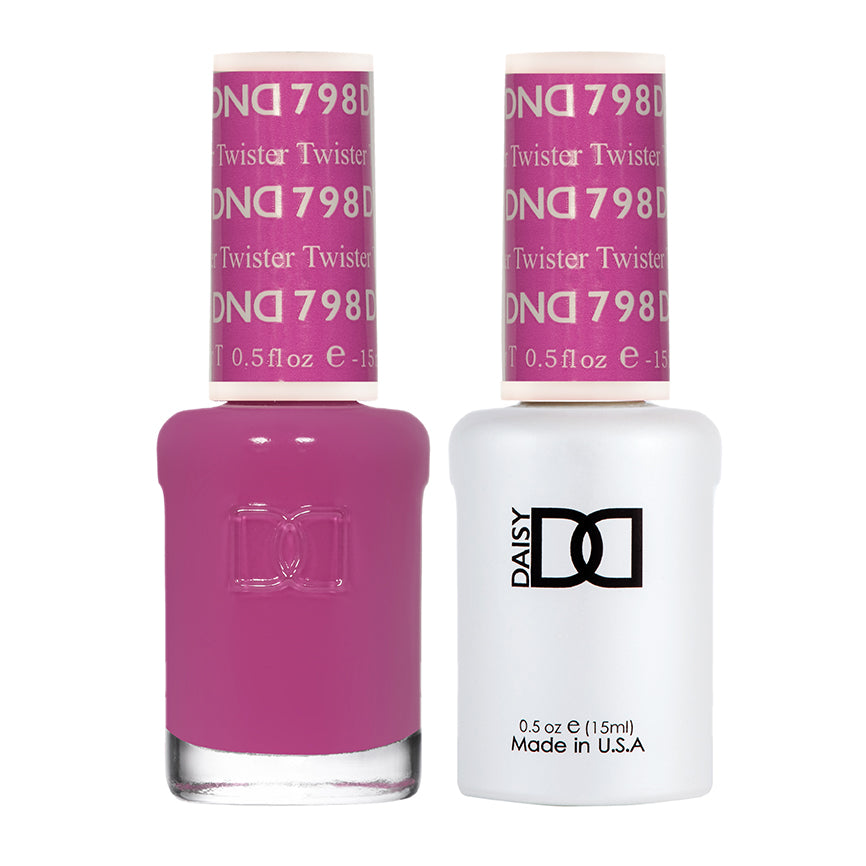 DND Duo Soak Off Gel & Nail Polish - Twister #798