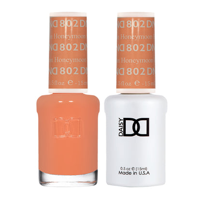 DND Duo Soak Off Gel & Nail Polish - Honeymoon #802