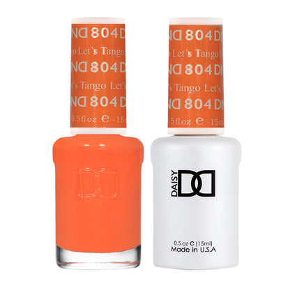 DND Duo Soak Off Gel & Nail Polish - Let’s Tango #804