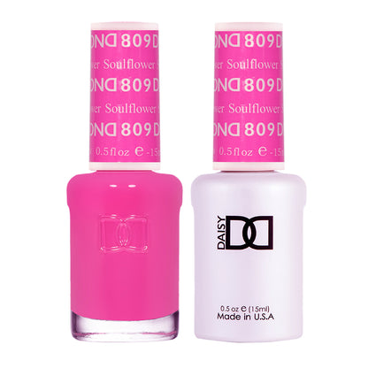 DND Duo Soak Off Gel & Nail Polish - Soulflower #809