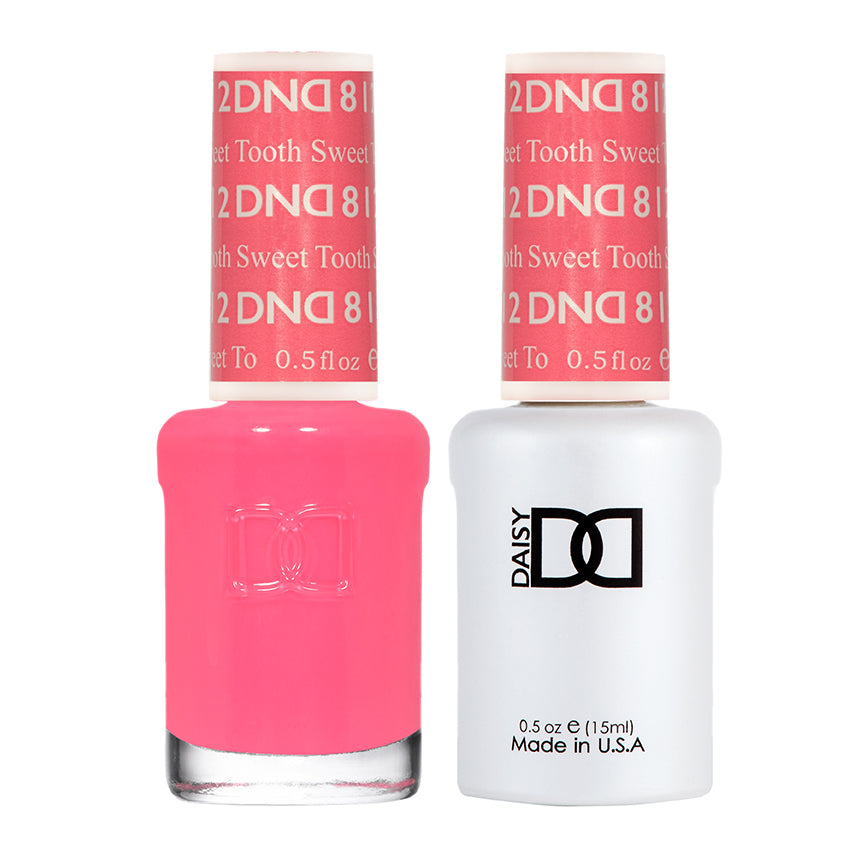 DND Duo Soak Off Gel & Nail Polish - Sweet Tooth #812