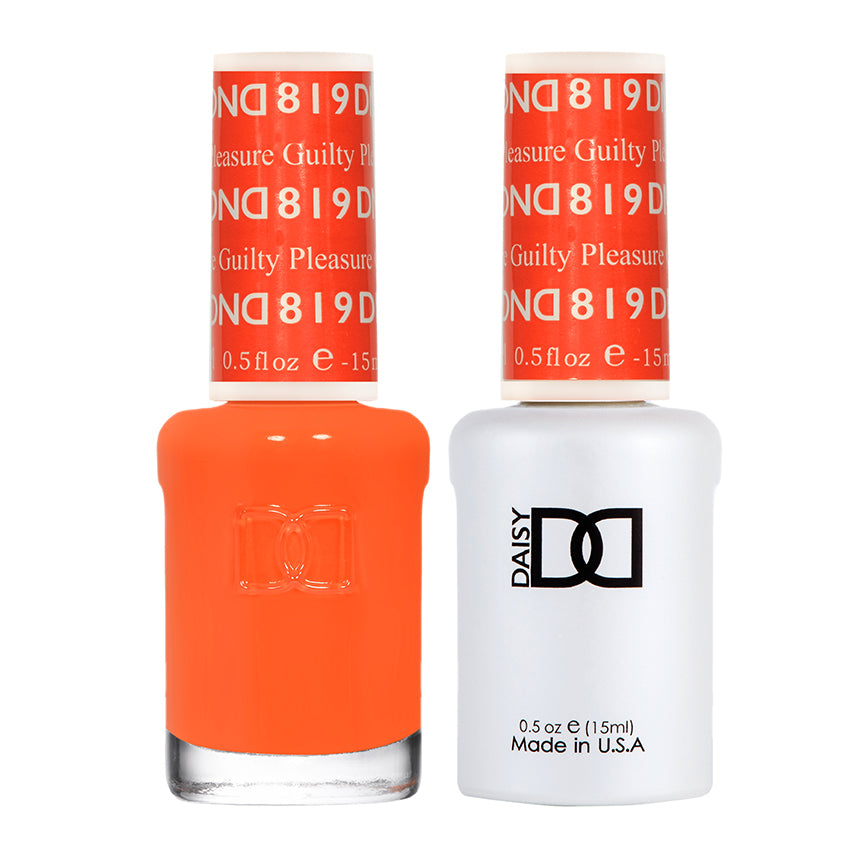 DND Duo Soak Off Gel & Nail Polish - Guilty Pleasure #819