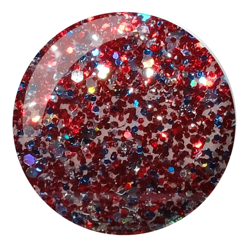 DND Gel Super Glitters  #906 Colorful Dream