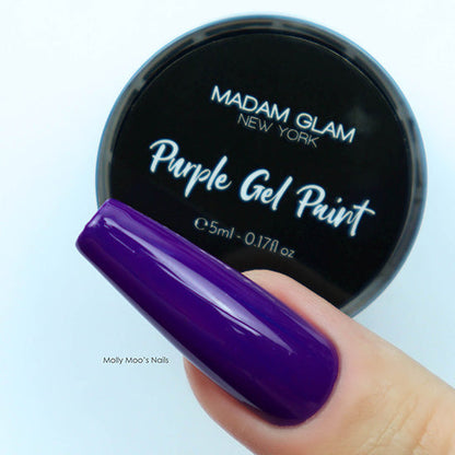 Purple Gel Paint