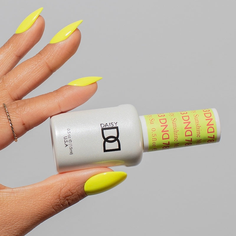 DND Duo Soak Off Gel & Nail Polish - Melty Sunshine #783