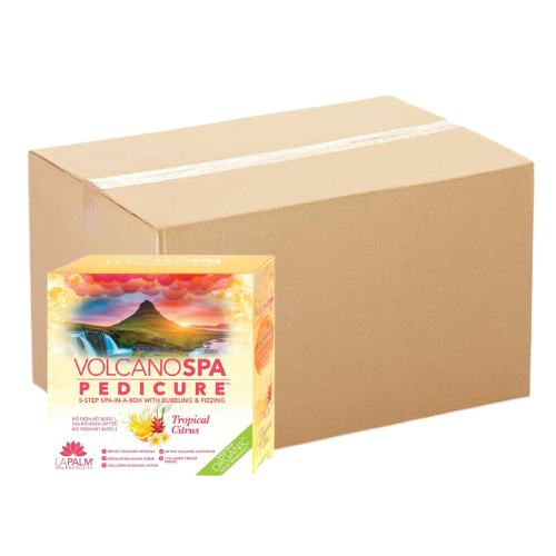 LA PALM Volcano Spa 6 bước hộp 36 gói - Tropical Citrus