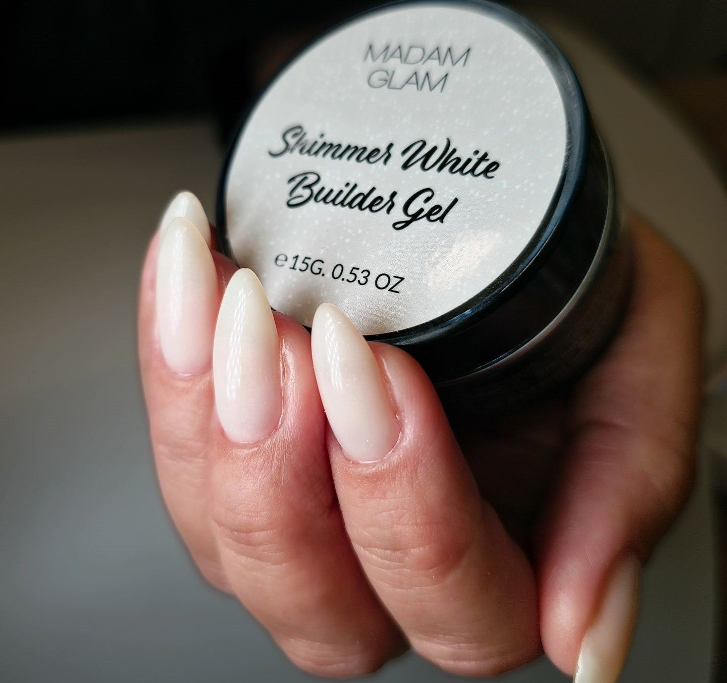 Shimmer White Builder Gel