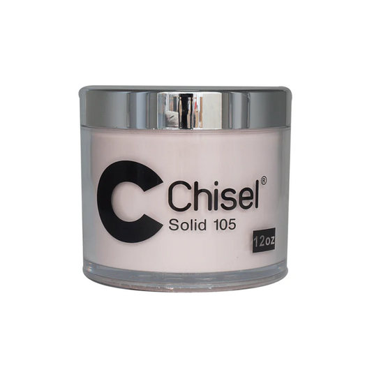 Chisel Nail Art Dipping/Acrylic 2in1 Powder Refill size 12oz - SOLID #105