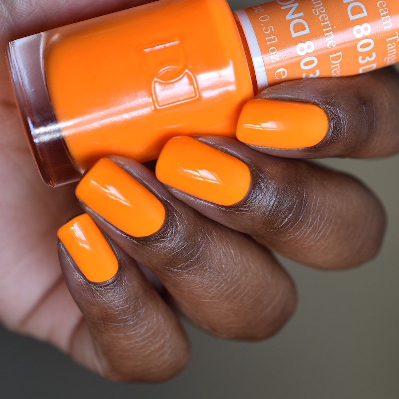 DND Duo Soak Off Gel & Nail Polish - Tangerine Dream #803