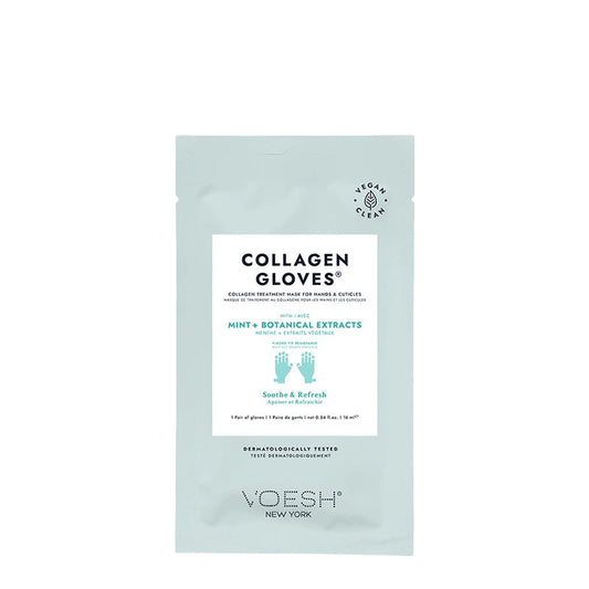 3 Pairs - VOESH - Collagen Gloves with Mint + Botanical Extracts