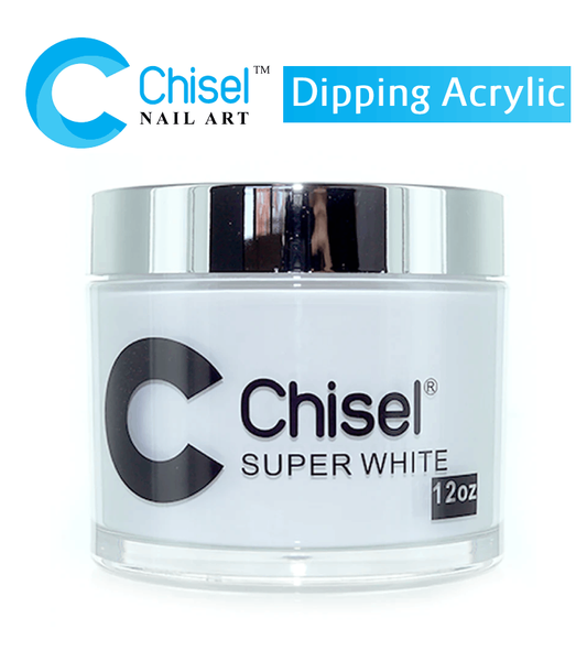 CHISEL Acrylic & Dipping Powder 12oz - CLEAR