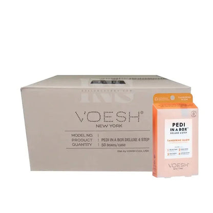 VOESH Pedicura Deluxe En Caja 4 En 1 (Estuche 50 paquetes) - Recarga de Vitaminas 